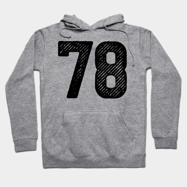 Seventy Eight 78 Hoodie by colorsplash